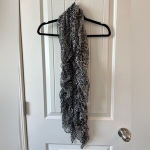Animal print scarf